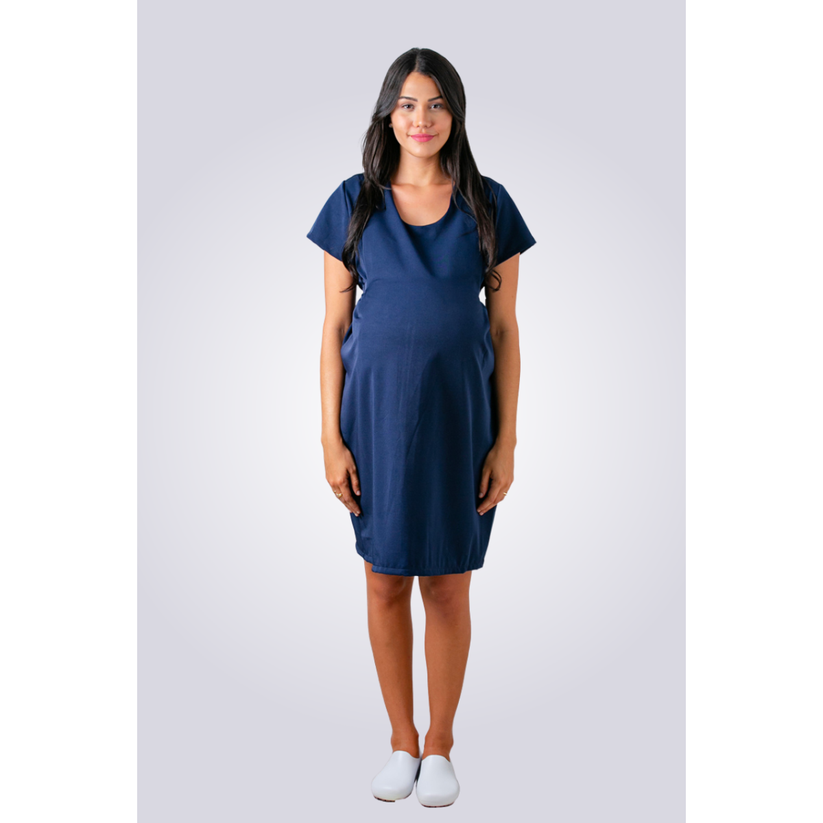 Vestido Social Feminino Para Gestante