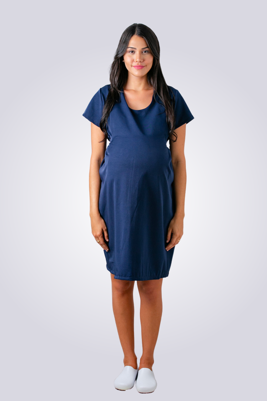 Vestido social de hotsell gravida