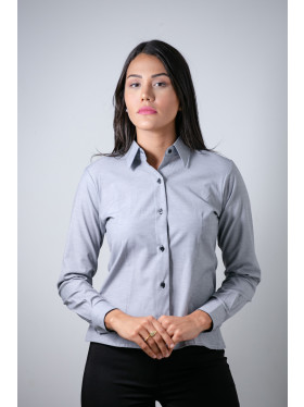 Blusa Social Manga longa Listrada