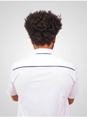 Camisa Social Tricoline Manga Curta