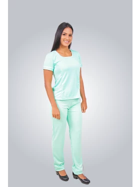 Conjunto de Helanca blusa com manga e calça