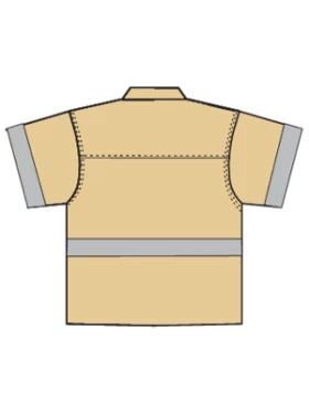 Camisa Operacional Masculina TimeNow com Faixa Refletiva