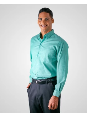 Camisa Social Mescla Manga Longa