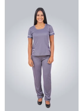 Conjunto de Helanca blusa com manga e calça