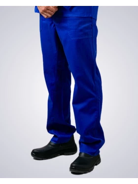 Calça Brim Elástico e Cordão